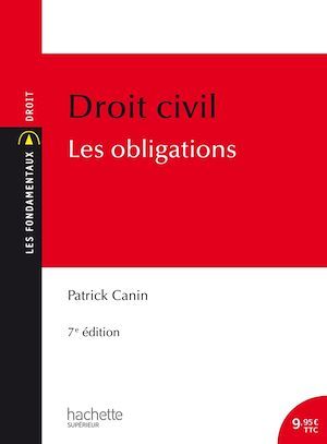 Couverture ebook de Les Fondamentaux - Droit civil : Les obligations, de Patrick Canin