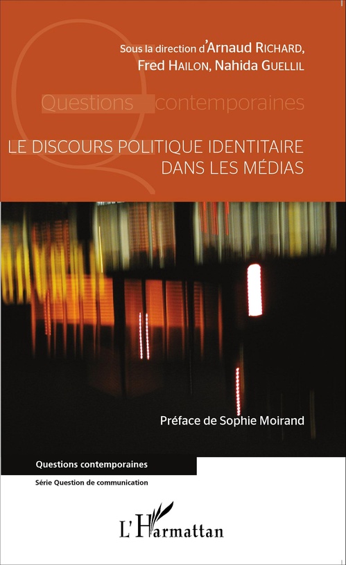 ebook cover of Le discours politique identitaire dans les médias, by Collectif
