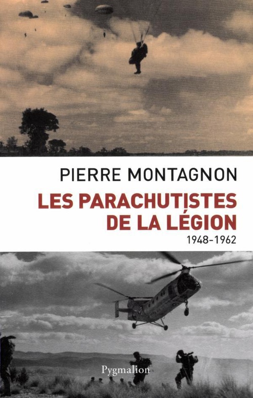 Couverture ebook de Les parachutistes de la légion, de Pierre Montagnon