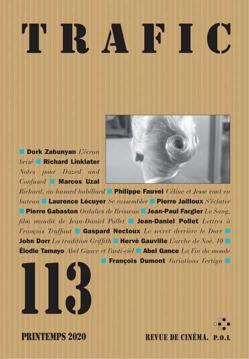 Couverture ebook de Trafic N° 113 (Printemps 2020), de Collectif