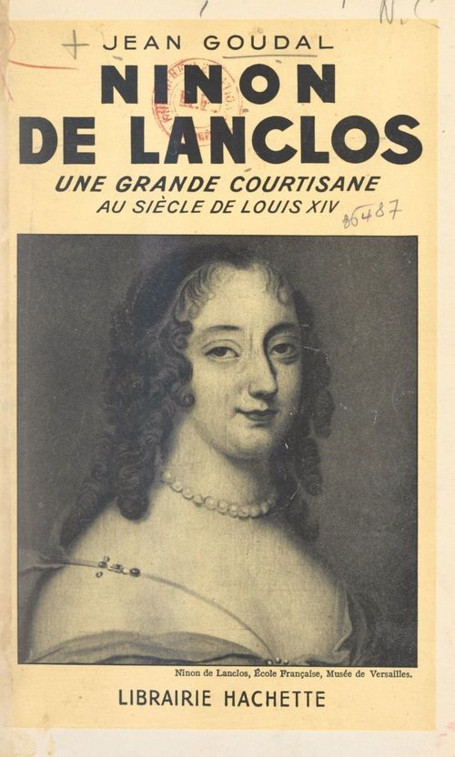 Couverture ebook de Ninon de Lanclos, de Jean Goudal