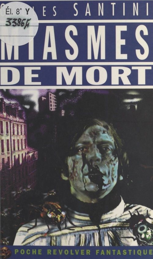 ebook cover of Miasmes de mort, by Santini