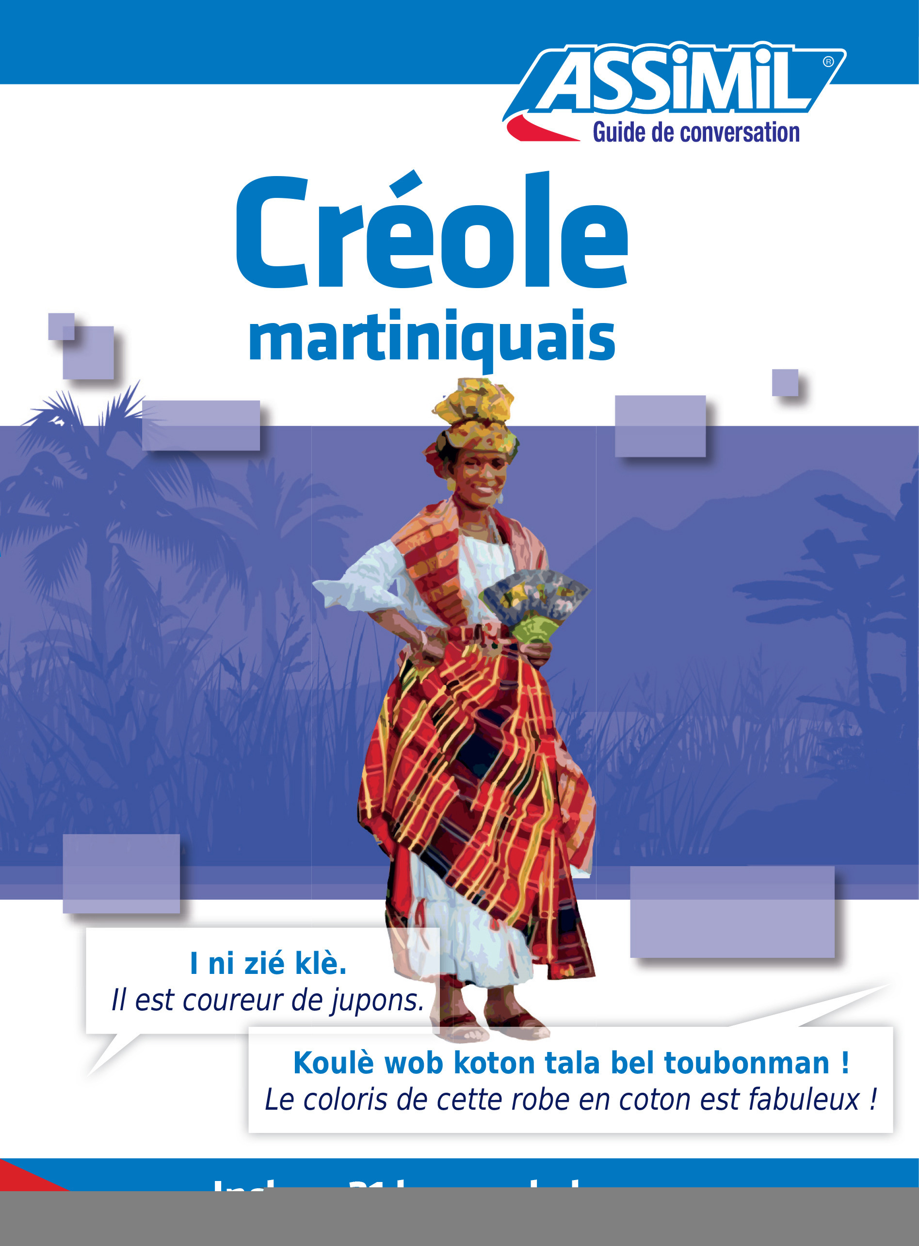 ebook cover of Créole martiniquais - Guide de conversation, by Manuella Antoine