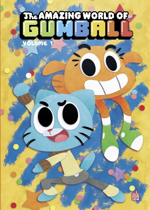 Couverture ebook de Le Monde incroyable de Gumball - Tome 1, de Megan Brennan, Frank Gibson, Katie Farina, Tyson Hesse