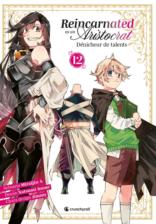 ebook cover of Reincarnated As An Aristocrat T12, by Natsumi Inoue