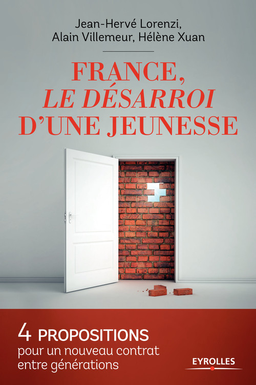 ebook cover of France, le désarroi d'une jeunesse, by Jean-Hervé Lorenzi, Alain Villemeur, Hélène Xuan