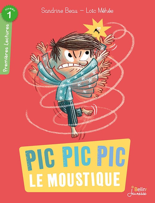 Couverture ebook de Pic pic pic, le moustique, de Sandrine Beau, Loïc Méhée