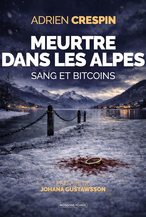 ebook cover of Meurtre dans les Alpes, by Adrien Crespin