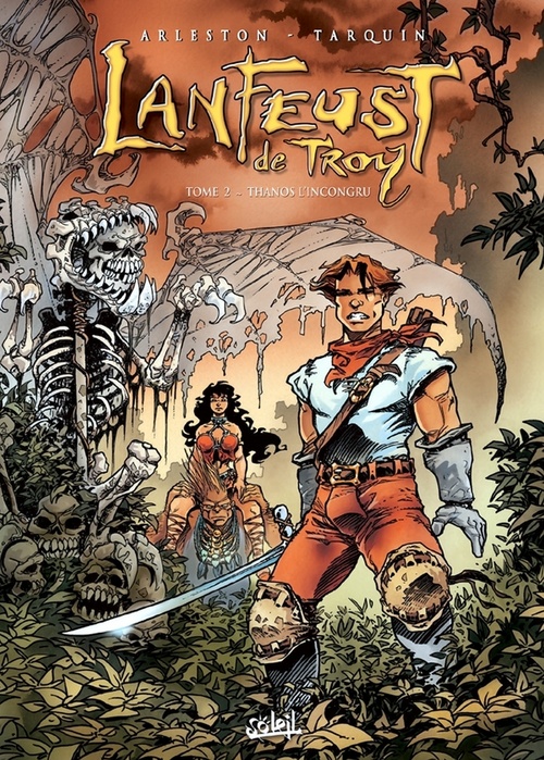 Couverture ebook de Lanfeust de Troy T02 - Thanos l'Incongru, de Christophe Arleston