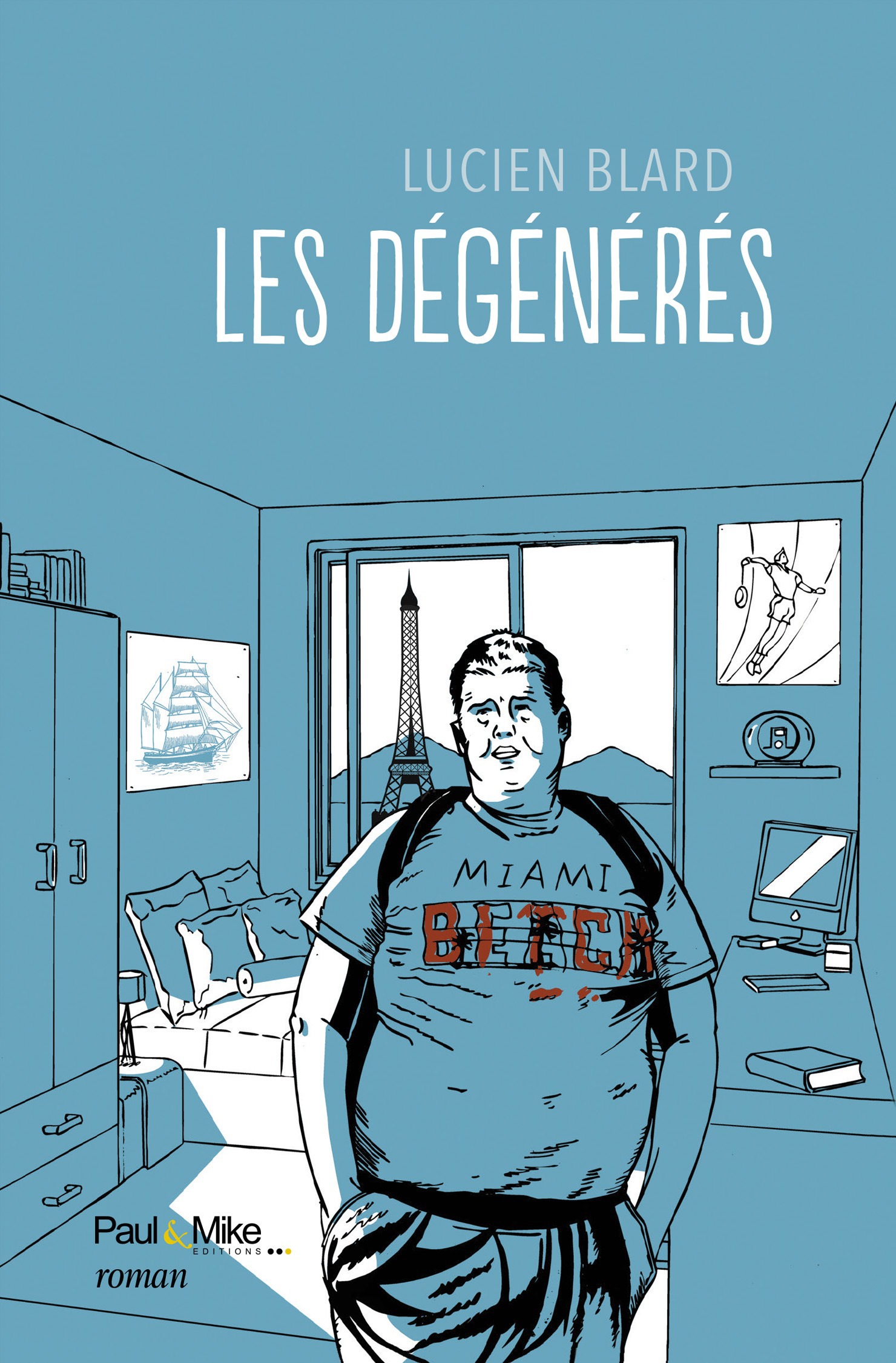 ebook cover of Les dégénérés, by Blard Lucien