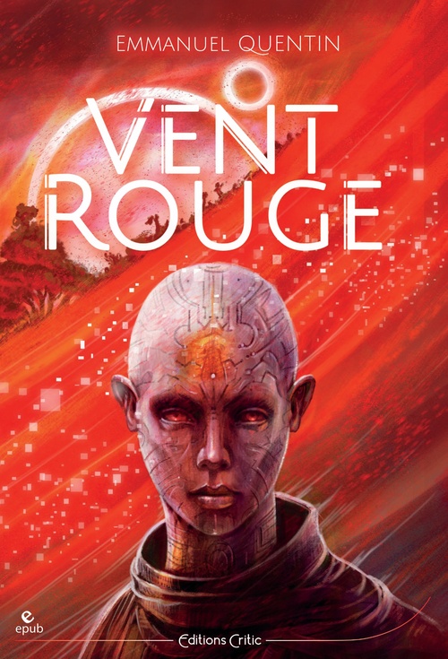 ebook cover of Vent rouge, by Emmanuel Quentin