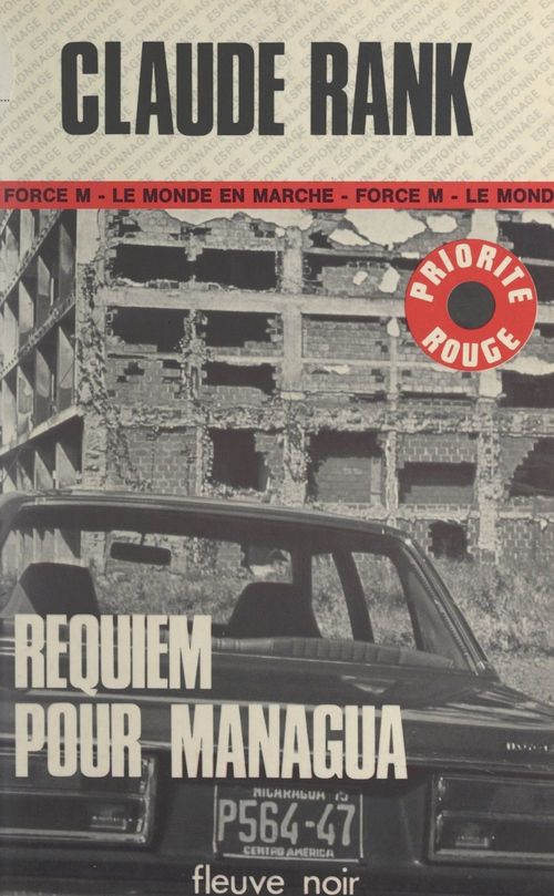 Couverture ebook de Requiem pour Managua, de Claude Rank