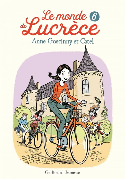 Couverture ebook de Le monde de Lucrèce (Tome 6), de Anne Goscinny, Catel