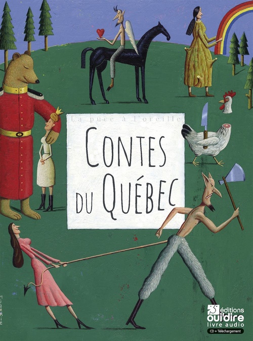 Couverture audiobook de Contes du Québec, de Collectif