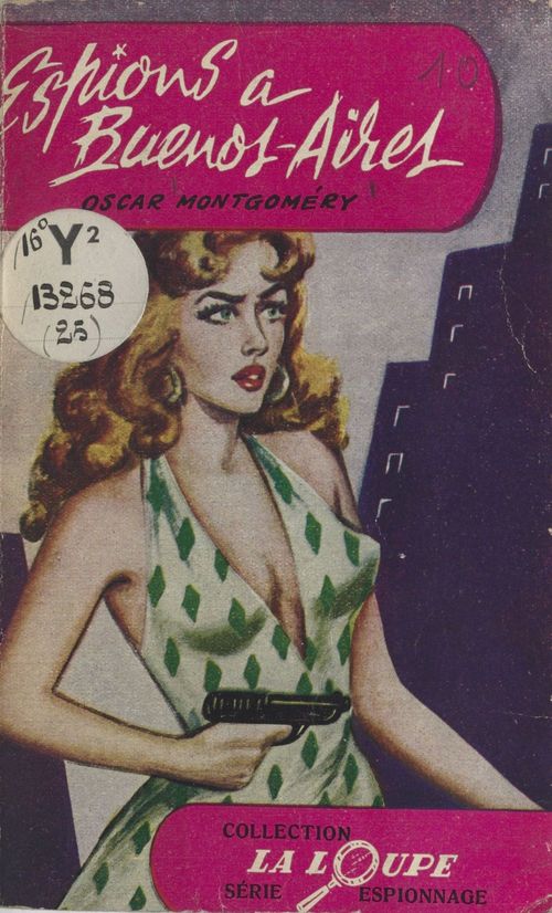 Couverture ebook de Espions à Buenos-Aires, de Oscar Montgomery