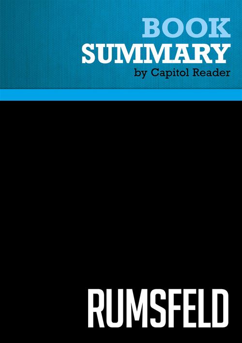 ebook cover of Summary: Rumsfeld, by Businessnews Publishing