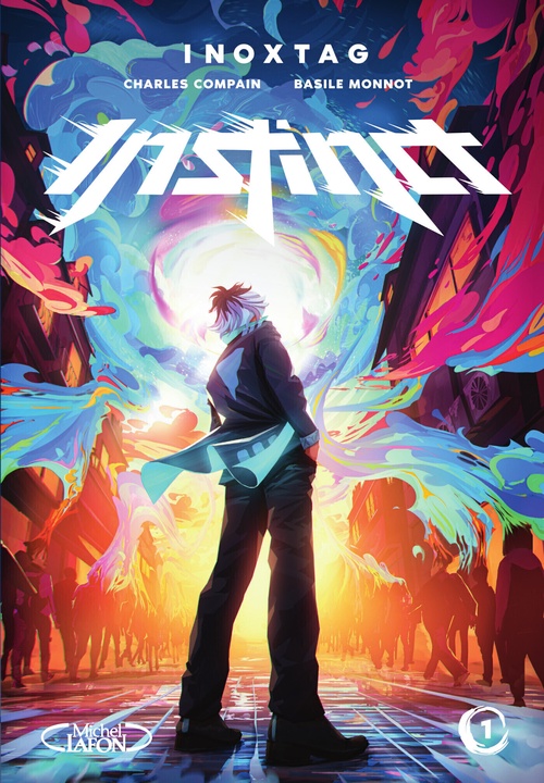 ebook cover of Instinct - Tome 1, by Inoxtag, Basile Monnot, Charles Compain
