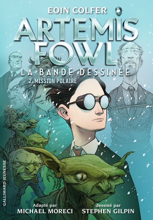Couverture ebook de Artemis Fowl La Bande Dessinée (Tome 2) - Mission Polaire, de Eoin Colfer, Stephen Gilpin