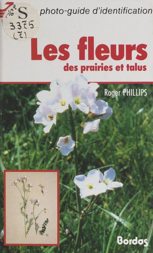 Couverture ebook de Les fleurs des prairies et talus, de Roger Phillips