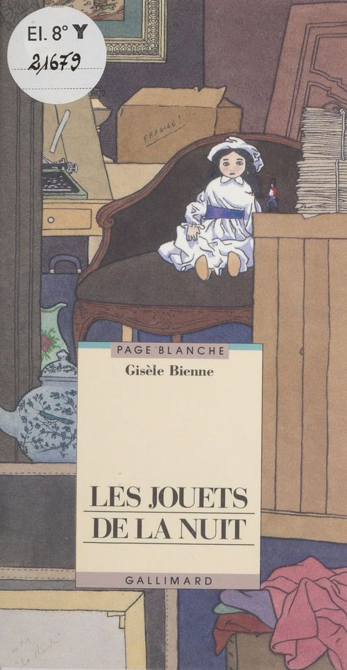 Couverture ebook de Les Jouets de la nuit, de Gisèle Bienne