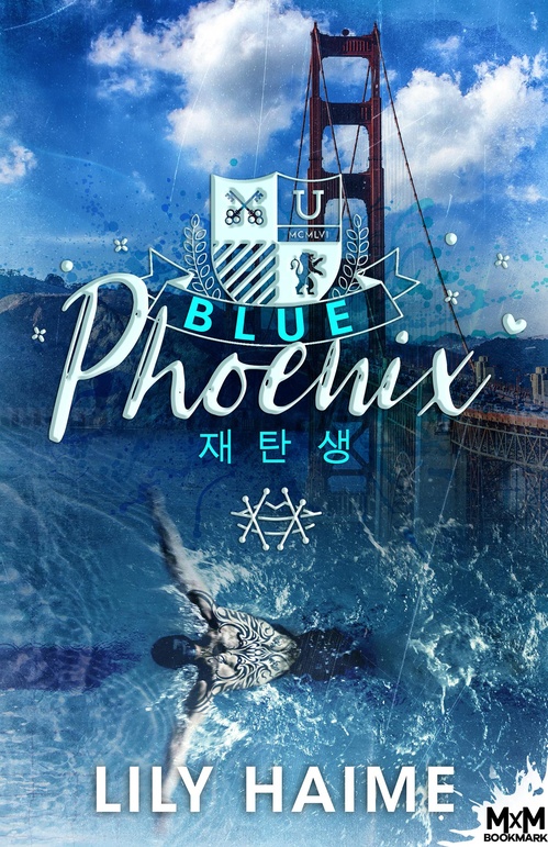 ebook cover of Blue Phoenix, by Lily Haime