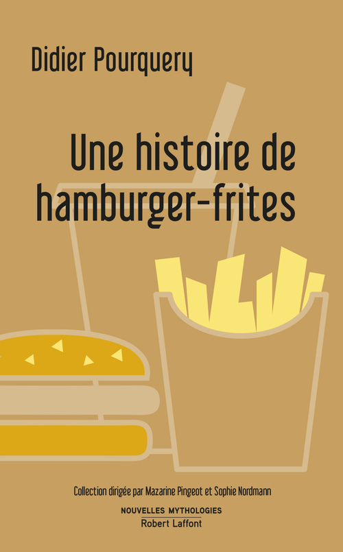 ebook cover of Une histoire de hamburger-frites, by Didier Pourquery