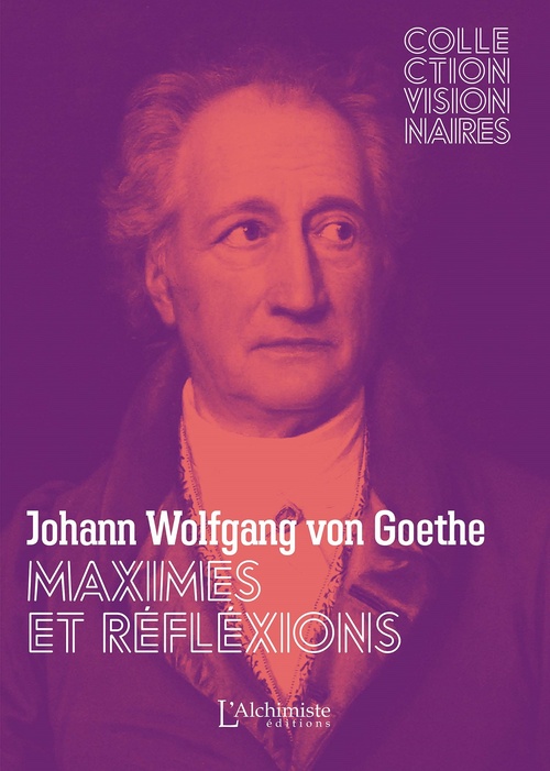 ebook cover of Maximes et réflexions, by Johann Wolfgang von Goethe