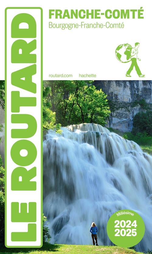 Couverture ebook de Guide du Routard Franche Comté 2024/25, de Collectif