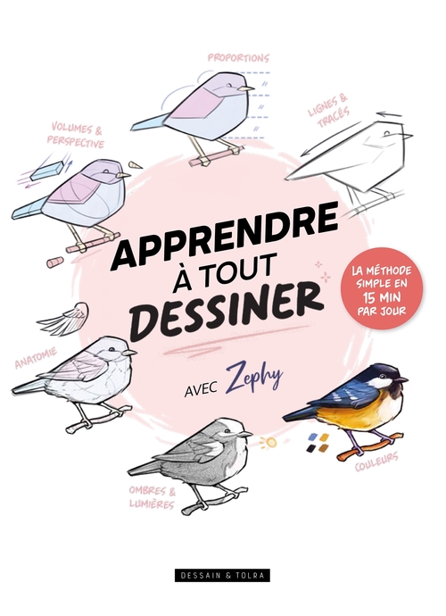 ebook cover of Apprendre à tout dessiner avec Zephy, by Zéphy