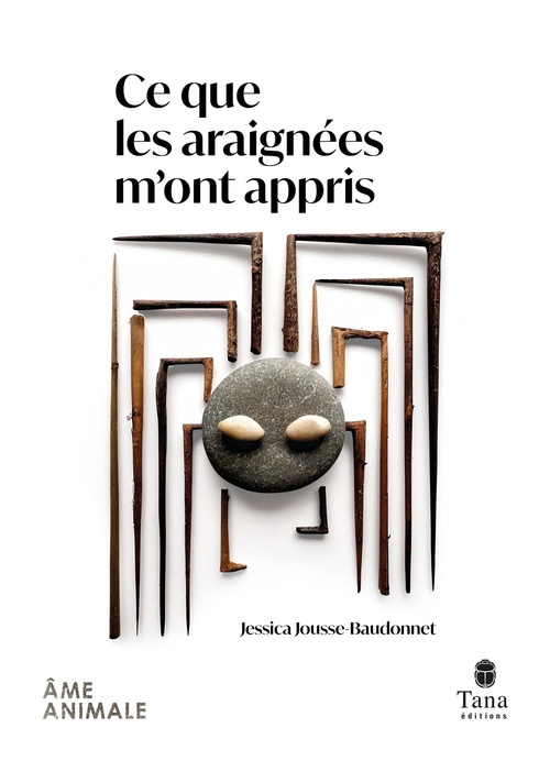 Couverture ebook de Ce que les araignées m'ont appris, de Jessica Jousse-Baudonnet