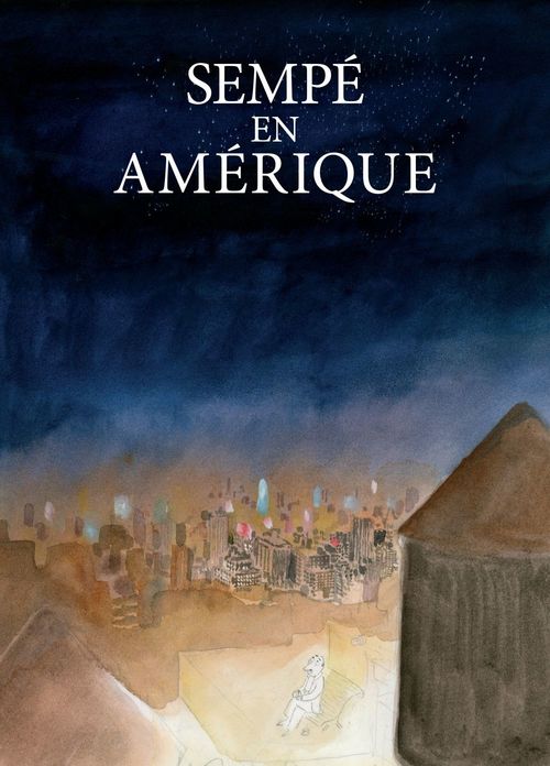 Couverture ebook de Sempé en Amérique, de Sempé