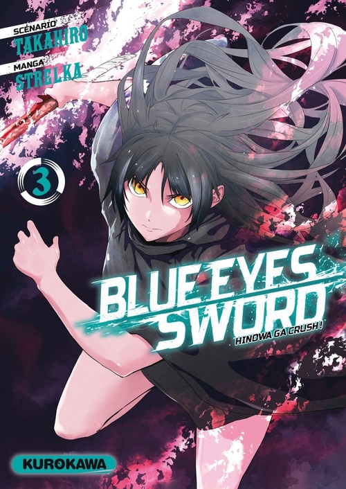 ebook cover of Blue Eyes Sword - Tome 03, by Takahiro, Strelka