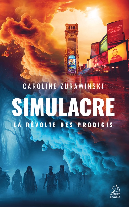 Couverture ebook de Simulacre - La Révolte des Prodigis, de Caroline Zurawinski