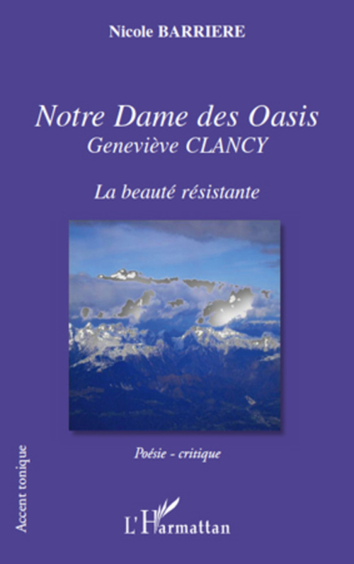 Couverture ebook de Notre Dame des Oasis, de Nicole Barrière