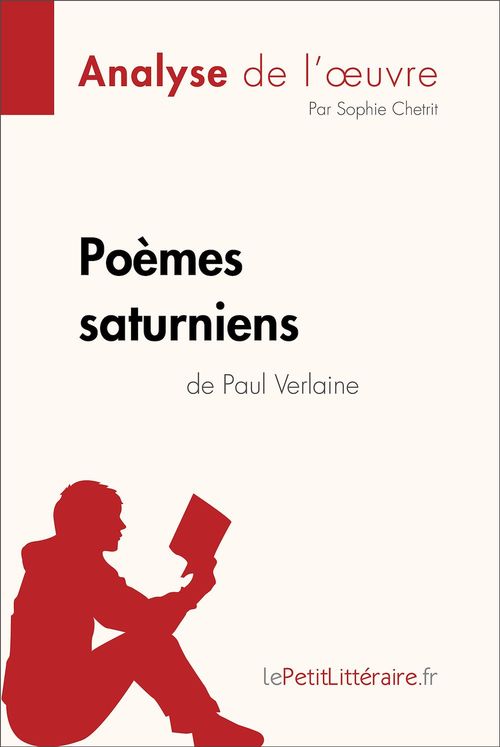 ebook cover of Poèmes saturniens de Paul Verlaine (Analyse de l'oeuvre), by Sophie Chetrit