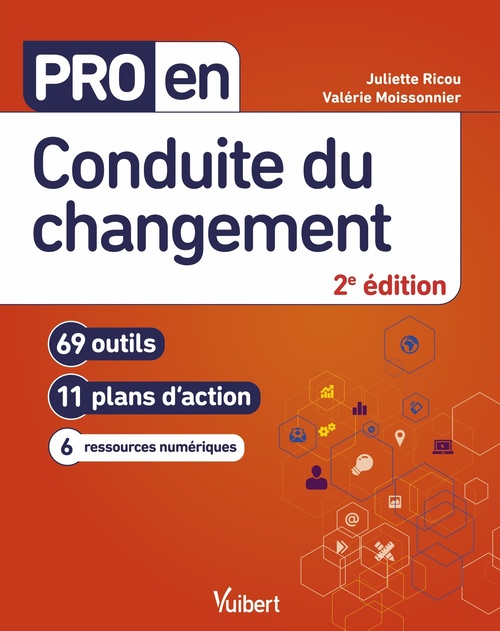 Couverture ebook de Pro en Conduite du changement, de Valérie Moissonnier, Juliette Ricou