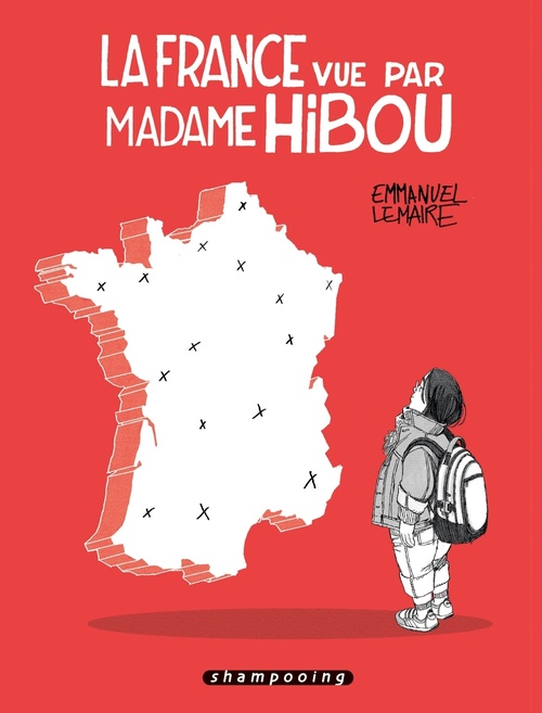 Couverture ebook de France vue par Madame Hibou, de Emmanuel LEMAIRE