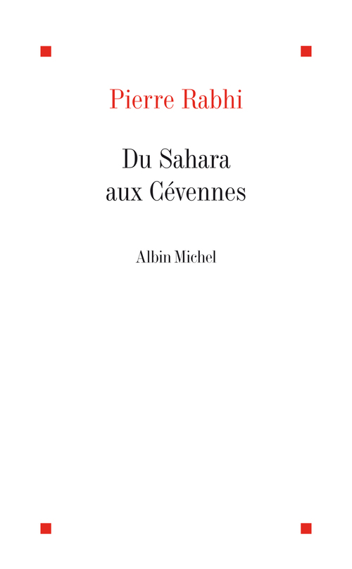 Couverture ebook de Du Sahara aux Cévennes, de Pierre Rabhi