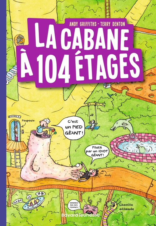 Couverture ebook de La cabane à 13 étages, Tome 08, de Andy Griffiths