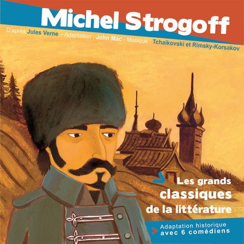 Couverture audiobook de Michel Strogoff, de Jules Verne