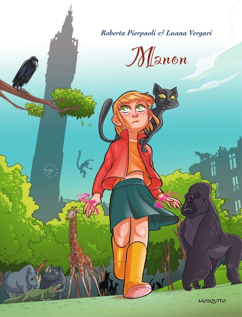 ebook cover of Lily Mosquito - Tome 1 - Manon, by Luana Vergari, Roberta Pierpaoli
