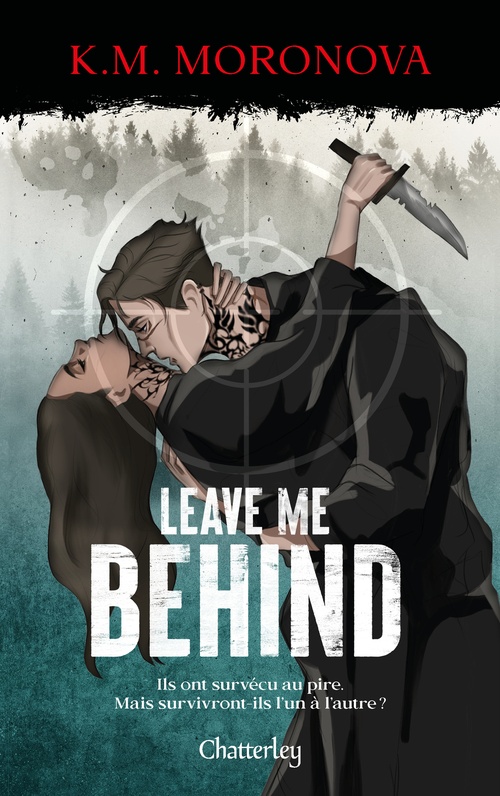 Couverture ebook de Leave me behind, de K. M. Moronova
