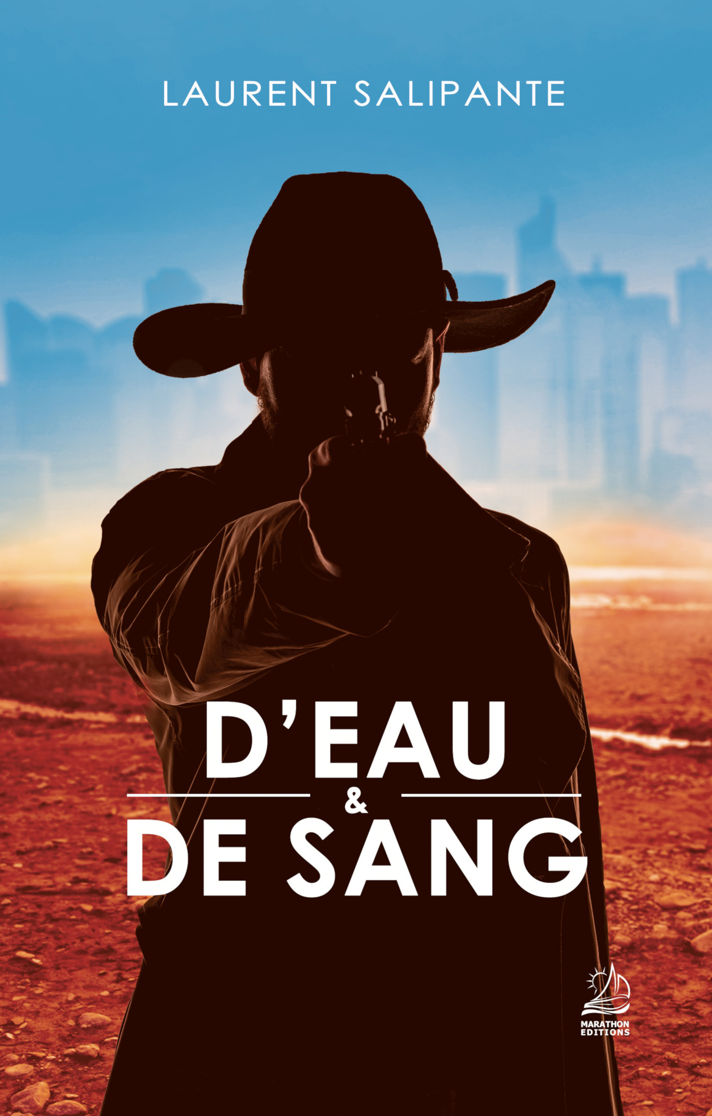 ebook cover of D'eau et de sang, by Laurent Salipante