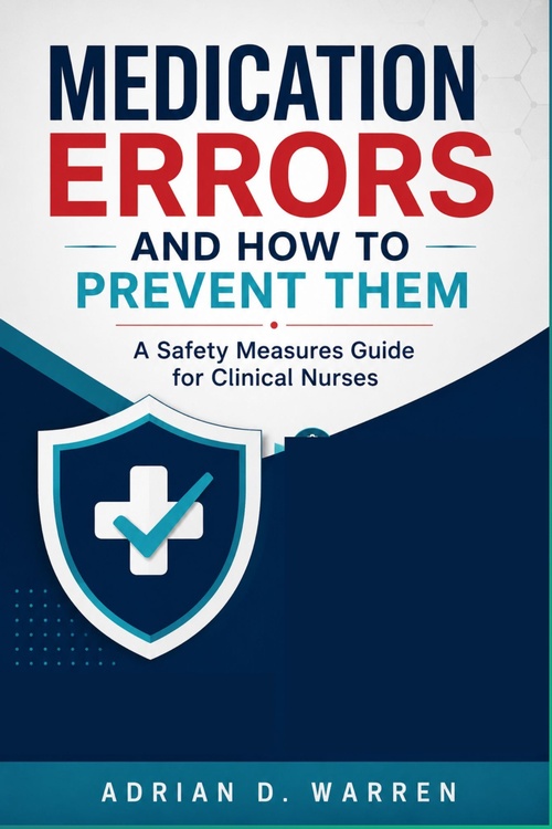 Couverture ebook de Medication Errors and How to Prevent Them, de Adrian D. Warren