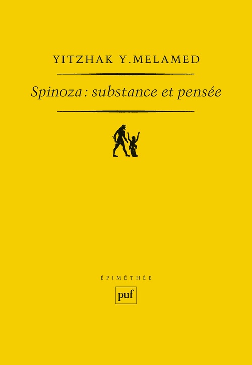 Couverture ebook de Spinoza : Substance et pensée, de Yitzhak Melamed