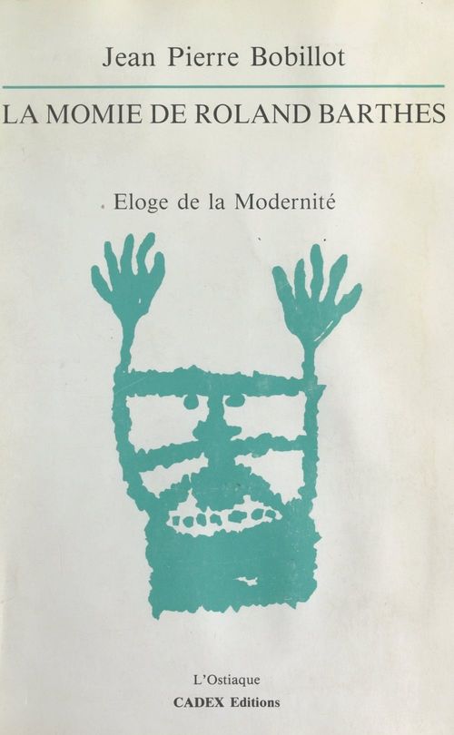 ebook cover of La momie de Roland Barthes, by Jean-Pierre Bobillot