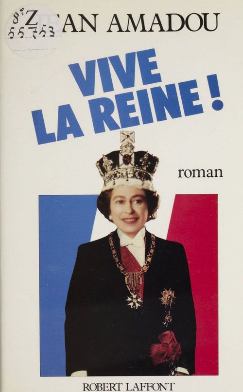 Couverture ebook de Vive la reine !, de Jean Amadou