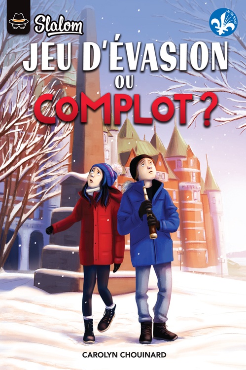 ebook cover of Jeu d'évasion ou complot?, by Carolyn Chouinard