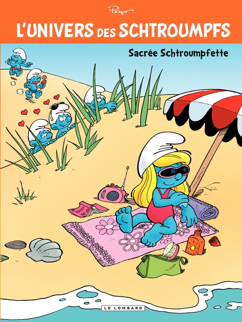 Couverture ebook de L'Univers des Schtroumpfs - tome 3 - Sacrée Schtroumpfette, de Peyo