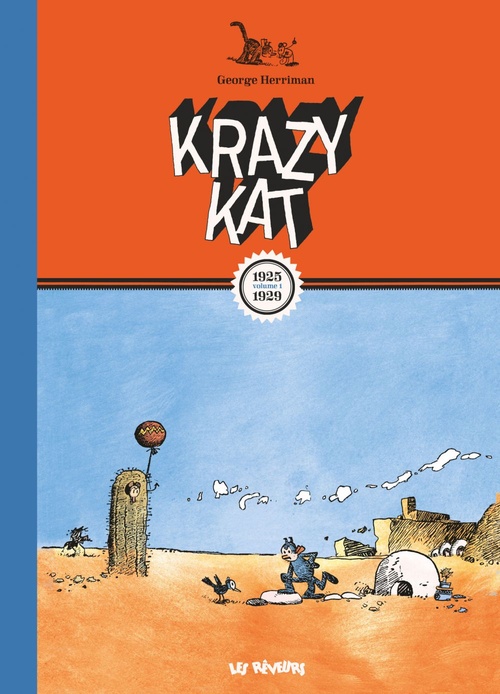 ebook cover of Krazy Kat - 1925-1929, volume 1, by George Herriman